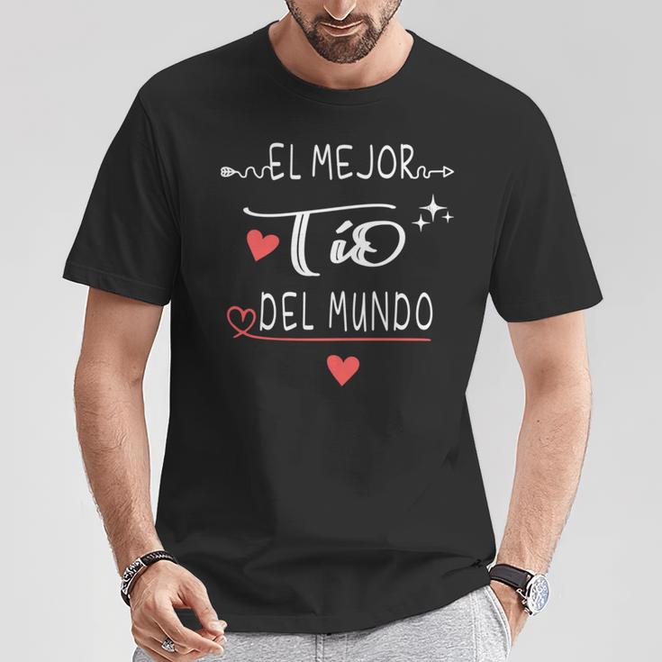 El Mejor Tío Del Mundo Regalo Para Día Del Padre Manga Larga Camiseta unisex Regalos divertidos