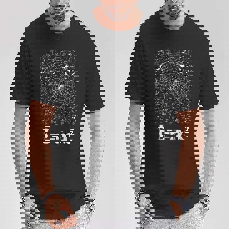 EMc2 方程式 物理学 相対性理論 数学 数学 Tシャツ 面白い贈り物