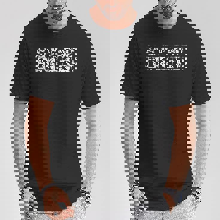 English Teacher In English Teaching Chool Quote Tシャツ 面白い贈り物