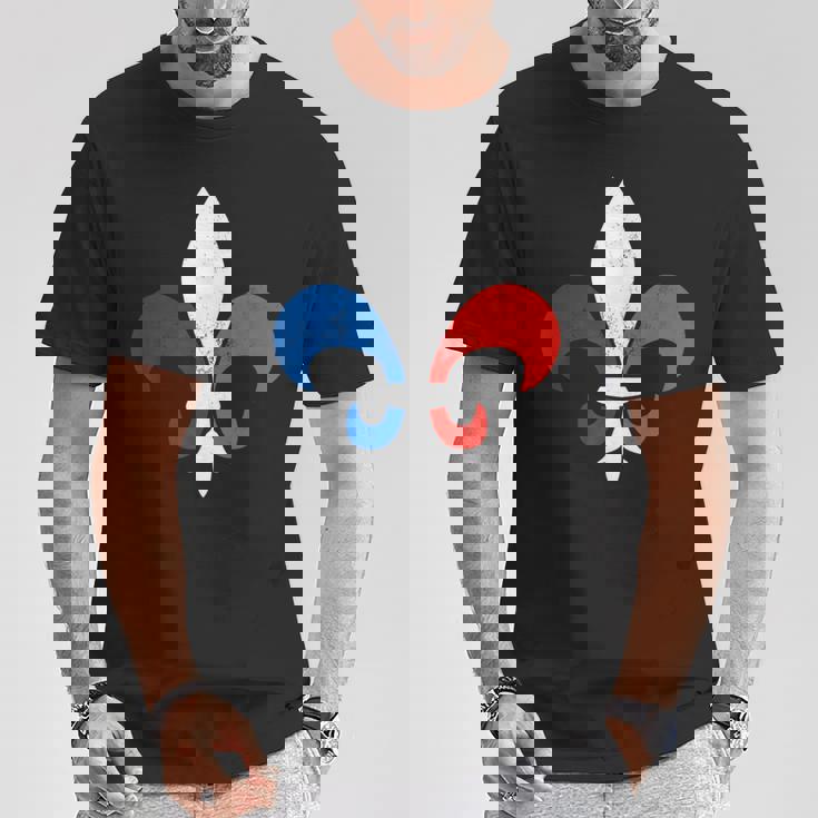 Fleur De Lysymbole De La France T-Shirt Cadeaux drôles