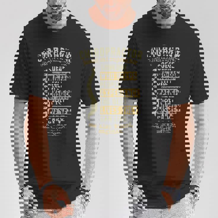 Definition カイロプラクターギフト カイロプラクター Tシャツ 面白い贈り物