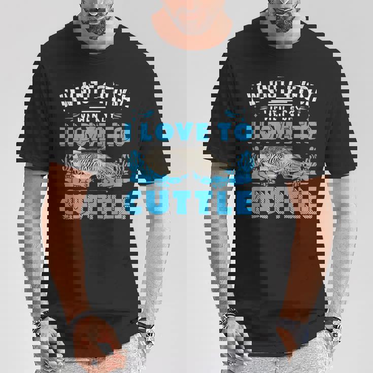 I'm Not A Fish When Iay I Love To Cuttlefish Tシャツ 面白い贈り物