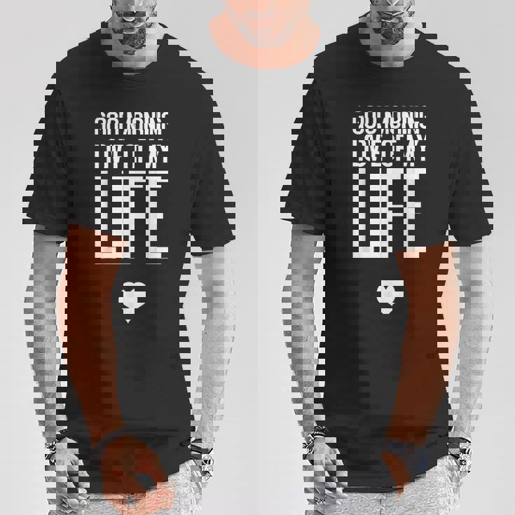 I Love You Presente Es Hombres Compromiso Aniversario Camiseta unisex Regalos divertidos