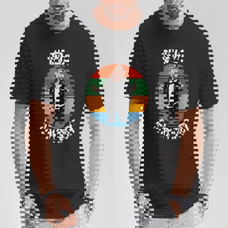 Opera Is Myport Regalo Para Fanáticos De La Ópera Camiseta unisex Regalos divertidos