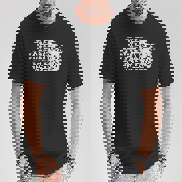 Pig Face Parody Meat Lover Outdoor 長袖tシャツ Tシャツ 面白い贈り物