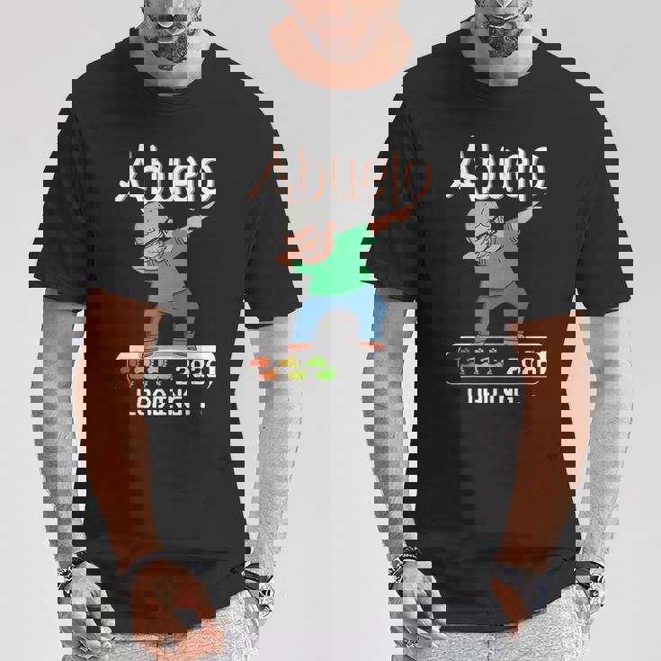 Futuro Abuelo 2026 Loading Bebé Nieto Ascendido A Abuelo Camiseta unisex Regalos divertidos