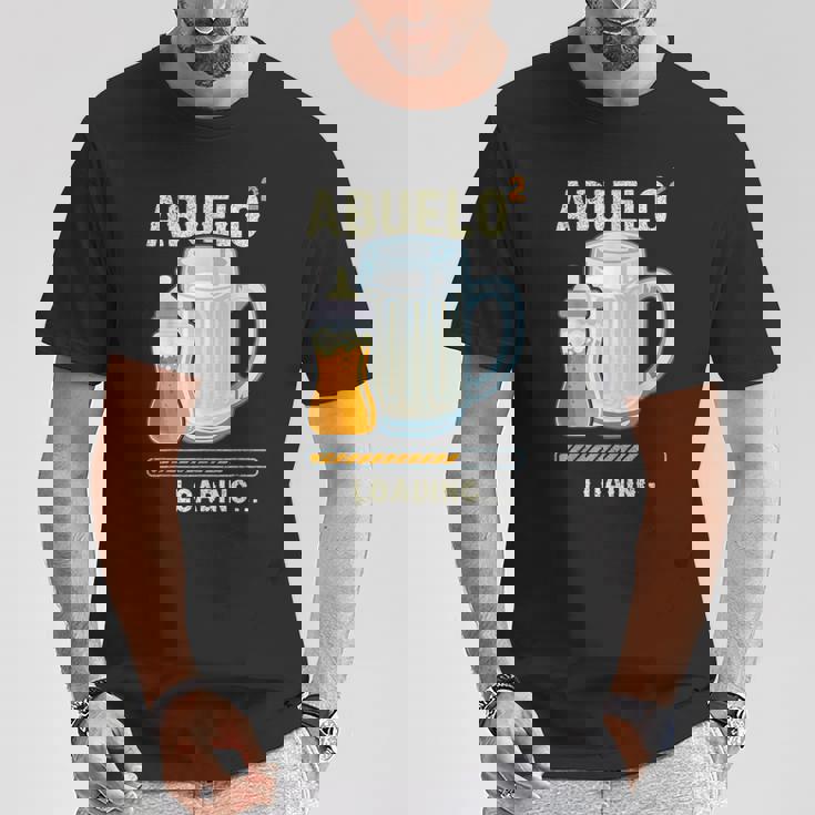 Futuro Abuelo Expectante Abuelo 2 Nieto Anuncio Nieto Camiseta unisex Regalos divertidos