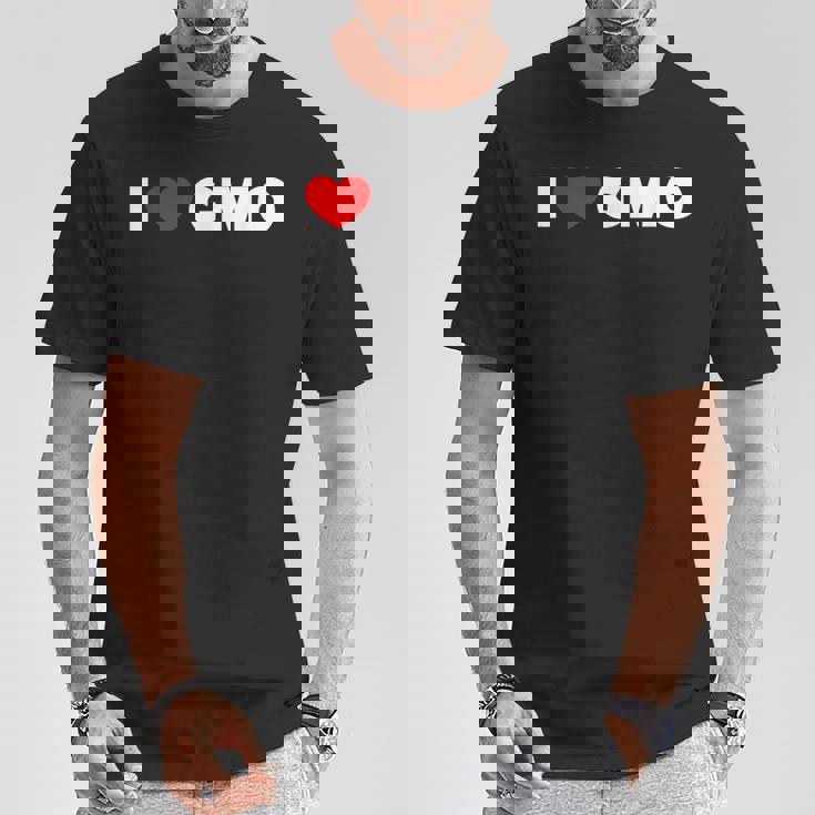 Gmo大好き Tシャツ 面白い贈り物