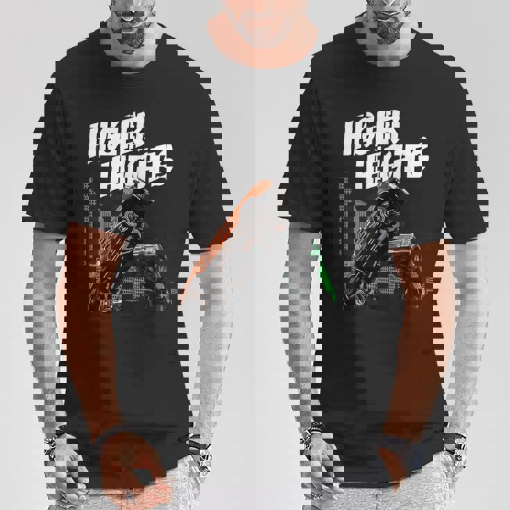 Higher Heights ローライダーカー Tシャツ 面白い贈り物