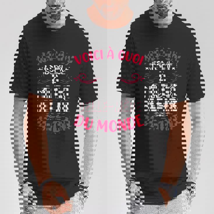 Humour Drôle De Belle-Mère T-Shirt Cadeaux drôles