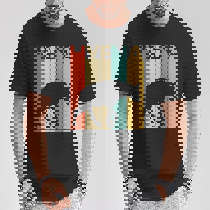 Hyena ハイエナ 動物 Tシャツ 面白い贈り物