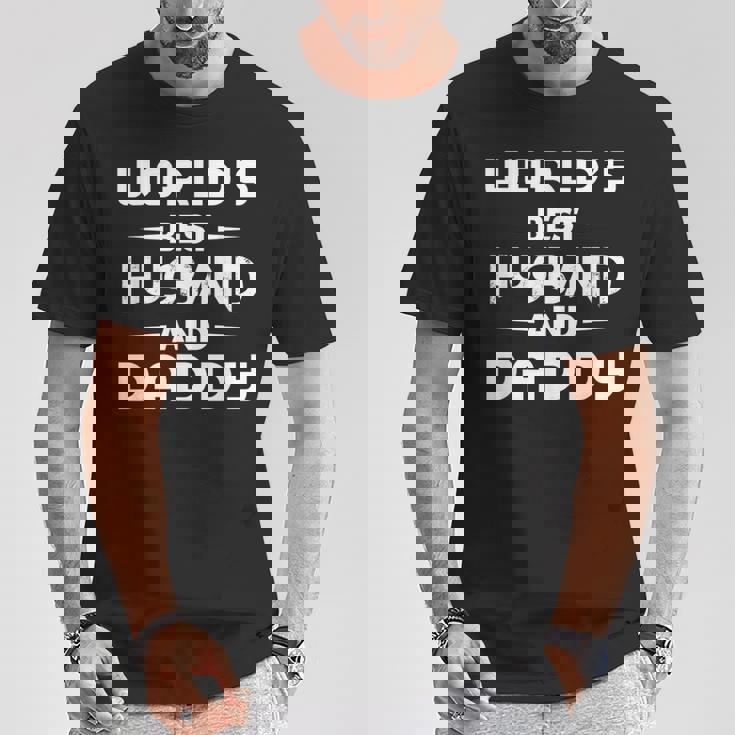 Il Miglior Marito E Papà Del Mondo E Un Bellissimo Gr Maglietta Regalos divertidos