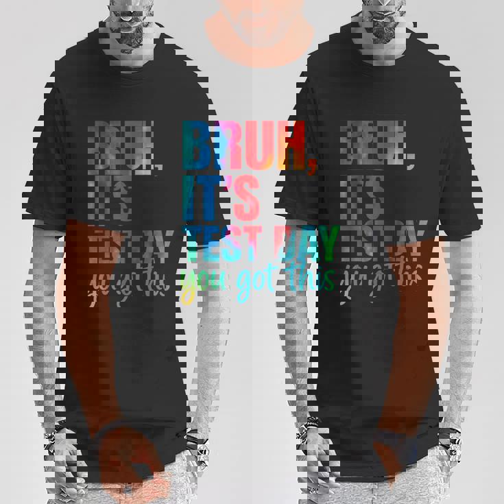 Its Test Day シャツ 学生 モチベーション ポジティブ バイブ Tシャツ 面白い贈り物