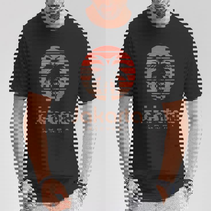 Jakarta インドネシア ジャカルタ Tシャツ 面白い贈り物