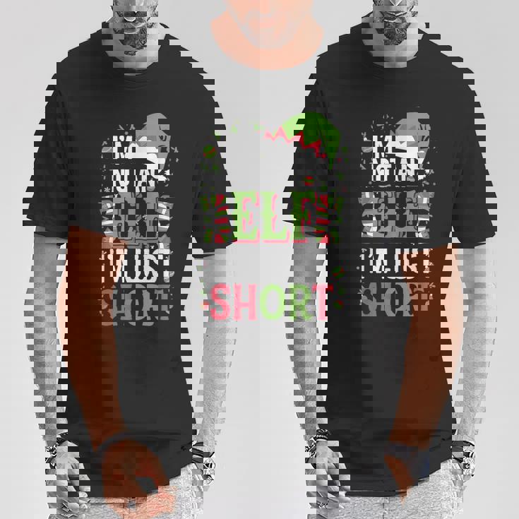 Je Neuis Pas Un Elfe Jeuis Juste Court Joyeux Noël Elfe T-Shirt Cadeaux drôles