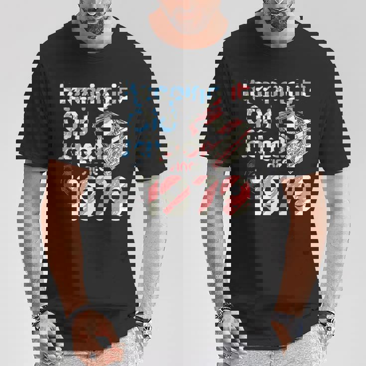 Keep It Oldchoolince 1979 Year Crate Ofinyl Records Tシャツ 面白い贈り物