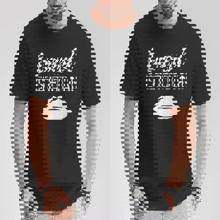 Licenciada En Estética Esteticistas Facialist Esteticista Camiseta unisex Regalos divertidos