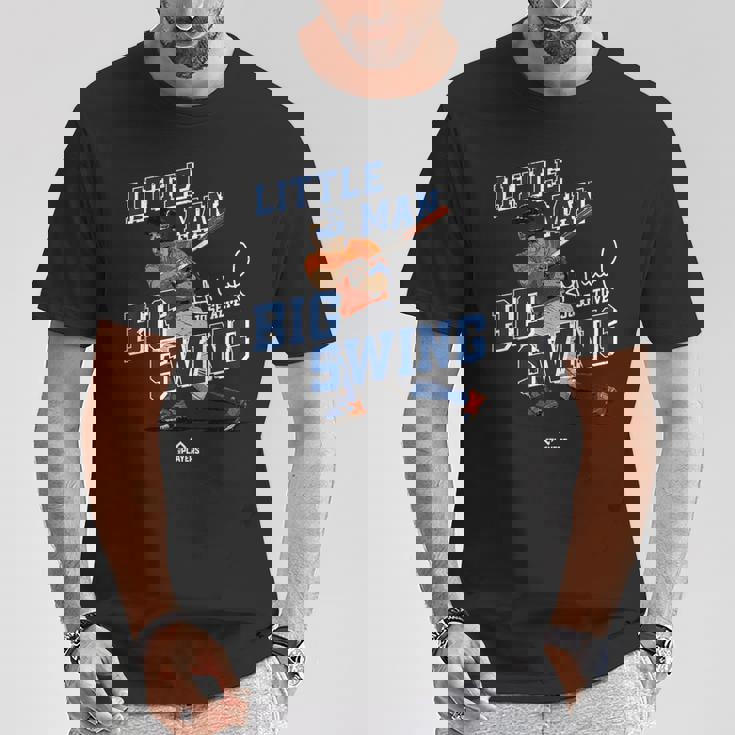 Little Man Bigwing Jose Altuve Houston Mlbpa Tシャツ 面白い贈り物