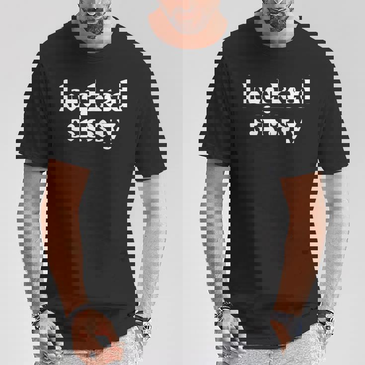 Lockissy 貞操ケージプレイギフト Tシャツ 面白い贈り物