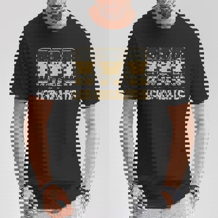 Los Orcalitos 面白いイタリアンブレインロットオルカレロオルカラミーム Tシャツ 面白い贈り物