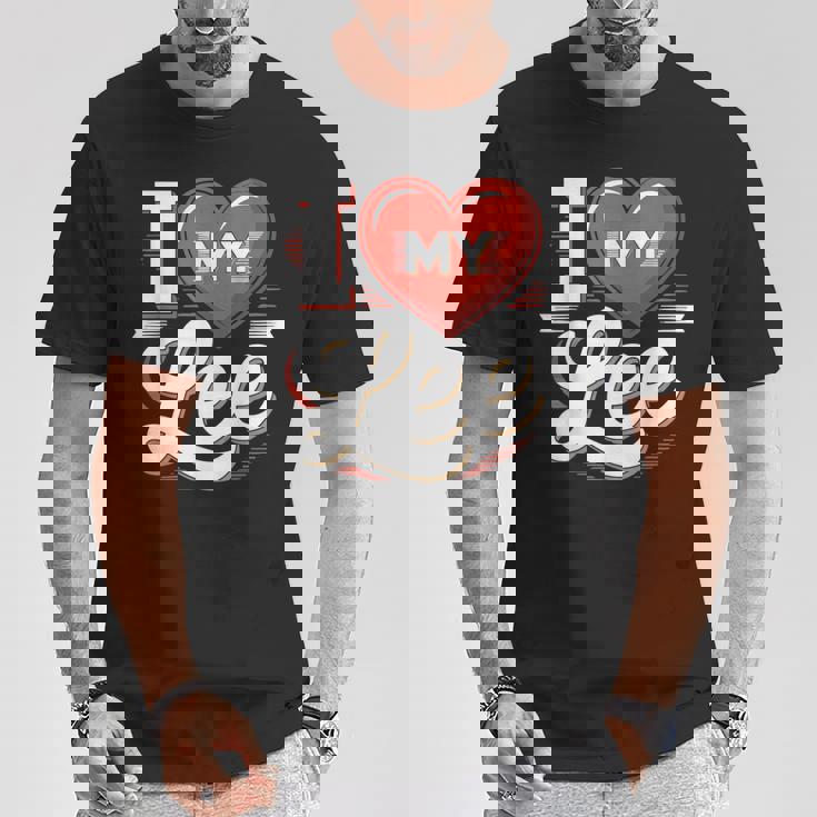 I Love My Lee 名前 Lee Tシャツ 面白い贈り物