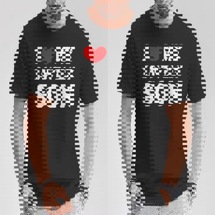 I Love My Lovelyon 愛しい息子を愛しています Tシャツ 面白い贈り物
