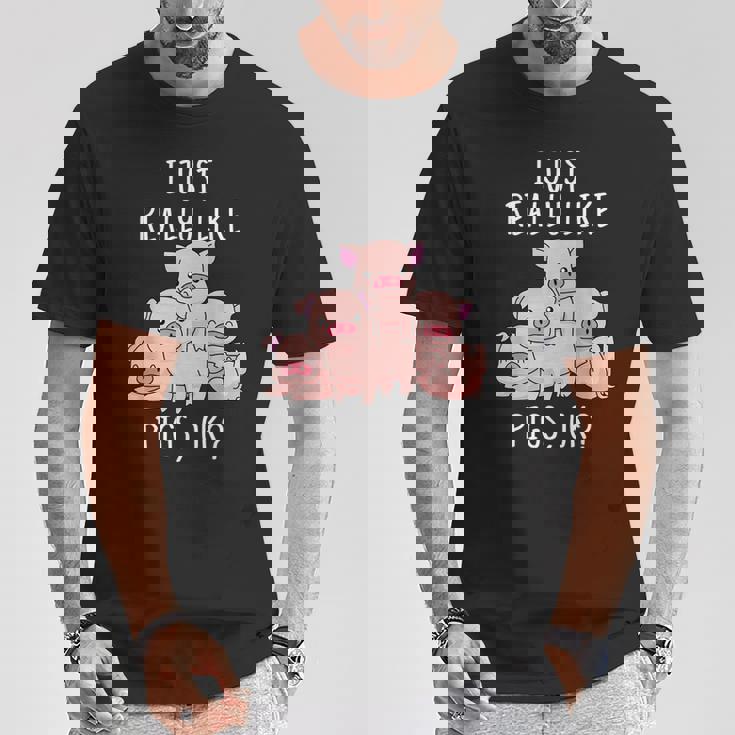 Love Pig シャツ レディース 豚 ギフト 豚 メンズ キュート 豚 Tシャツ 面白い贈り物