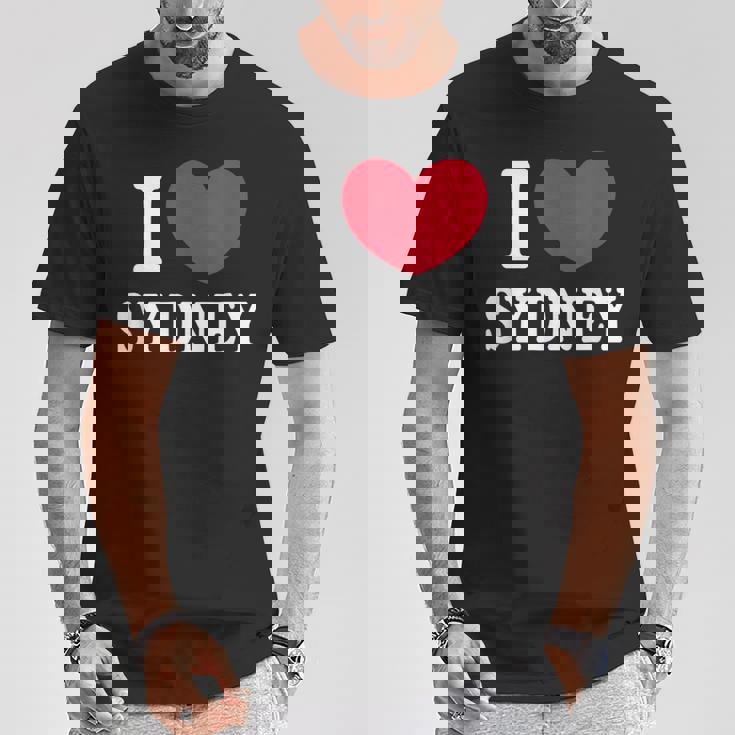I Loveydney シドニーが大好き Tシャツ 面白い贈り物