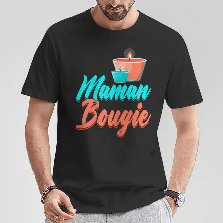 Maman Bougie Fête Des Mères Fabrication De Bougies T-Shirt Cadeaux drôles