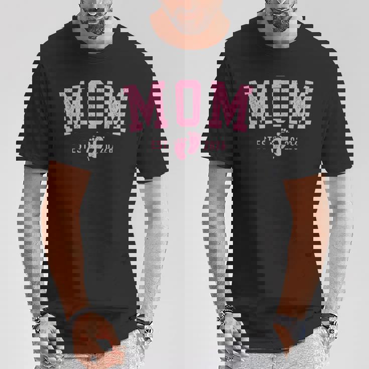 Mom Est 2026 Pink Baby Feet First Time Girl Mommy T-Shirt Unique Gifts Mom Est 2026 Pink Baby Feet First Time Girl Mommy T-Shirt Unique Gifts