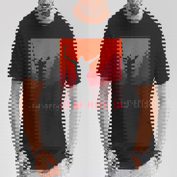 Moses Parts The Redea ユダヤ人 過越祭 ホリデー Tシャツ 面白い贈り物