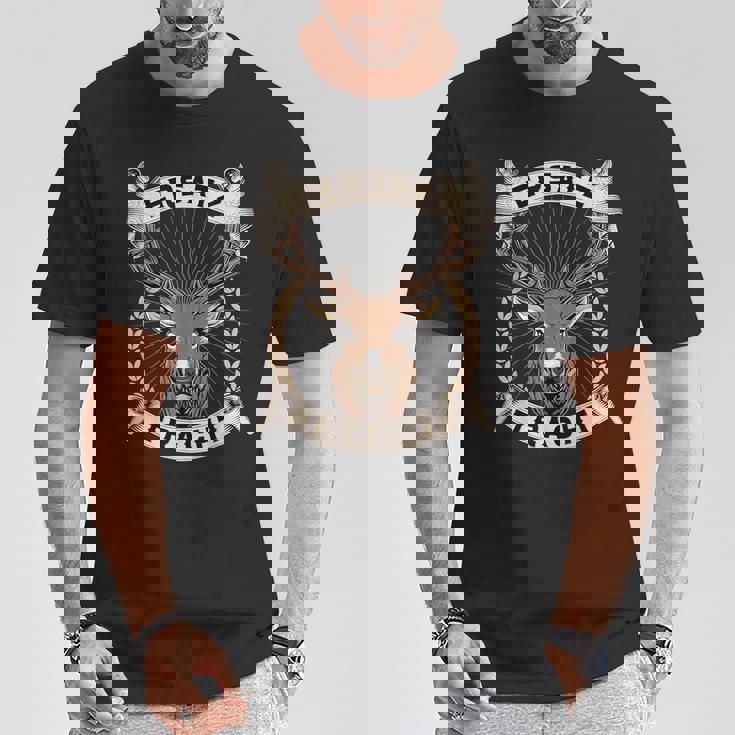 Oktoberfest Ersatz Tracht Lederhose Herbstfest Trachten T-Shirt Lustige Geschenke