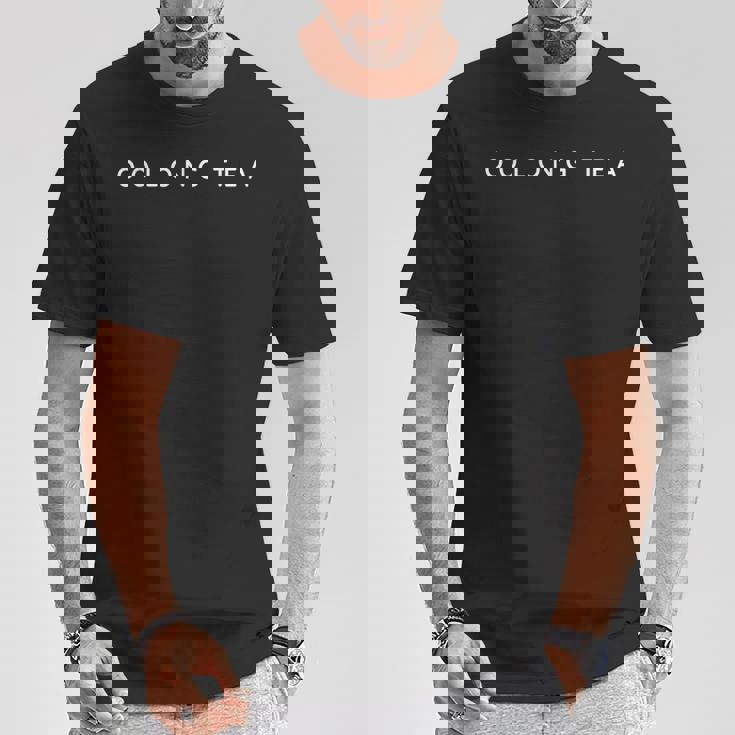 Oolong Tea Lovers コンテンポラリーフォント 中国茶屋デザイン Tシャツ 面白い贈り物