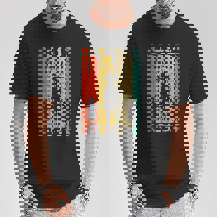 Papà Di 3 Figlie Regalo Festa Del Papà Padre Di Tre Figlie Maglietta Regalos divertidos