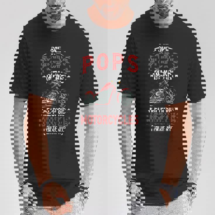 Real Pops Ride Motorcycle Rider Pop Biker Pop T-Shirt Unique Gifts