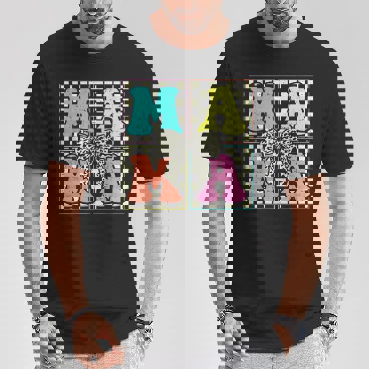 Retro Checkered Mama Coquette Bow Mother’S Day Mom T-Shirt Unique Gifts Retro Checkered Mama Coquette Bow Mother’S Day Mom T-Shirt Unique Gifts