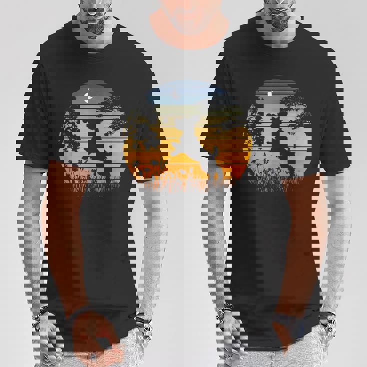 Retrointageunset Garden Nature Cockapoo Dog Lover Tシャツ 面白い贈り物