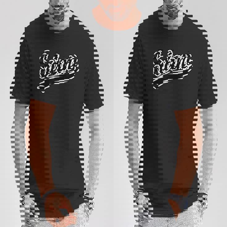 Saitama 埼玉（チームユニフォーム風）【47都道府県】ジモtティ 地元愛 お土産 面白い おしゃれ Tシャツ 面白い贈り物