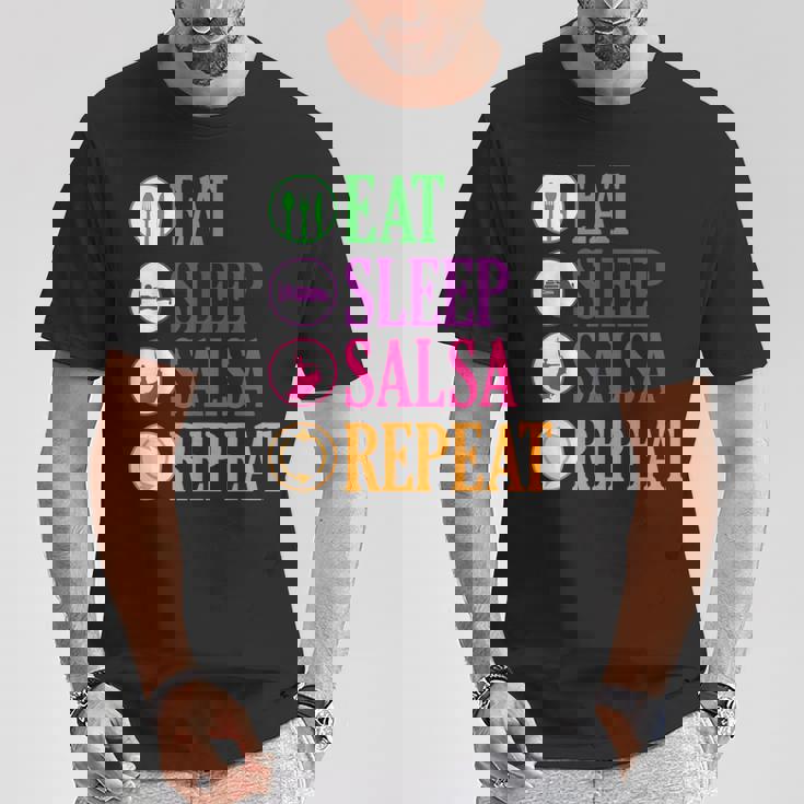 Salsa Baile Baile Instructor Profesor Amante Regalos Camiseta unisex Regalos divertidos