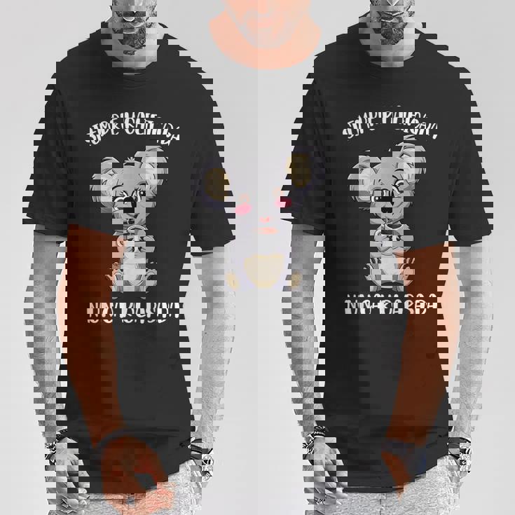 Siempre Koalificada Día De La Madre Mamá Café Divertida Camiseta unisex Regalos divertidos