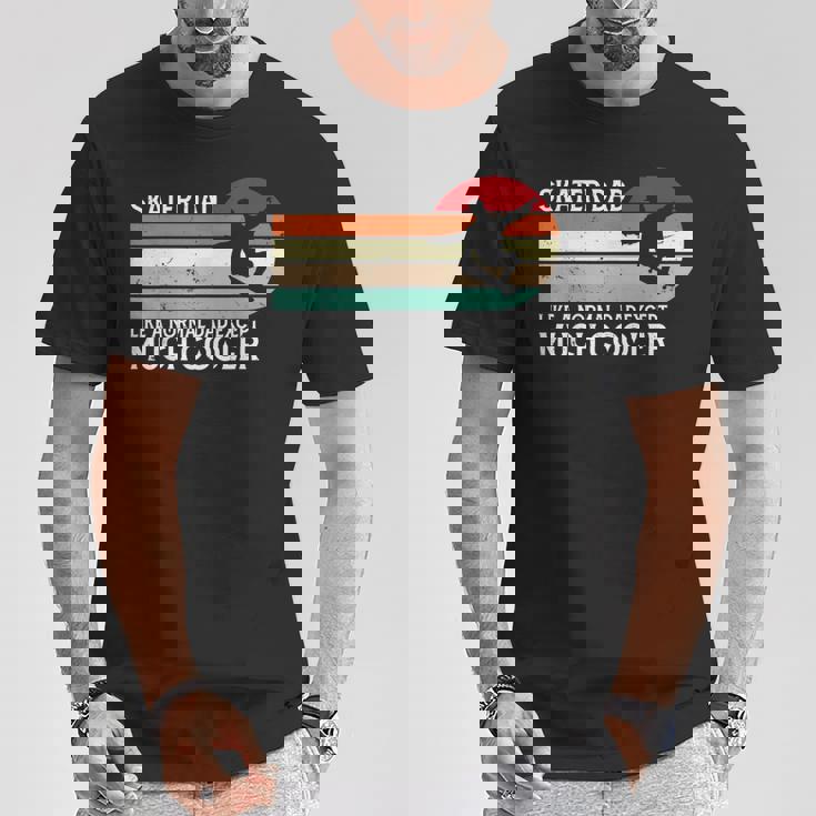 Skater Dadkateboardingintage Retro Pattinatori Papà Regalo Maglietta Regalos divertidos