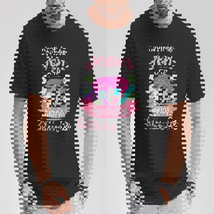 Spa Birthday Party Mom Of The Pampered Bday Girl Family T-Shirt Unique Gifts