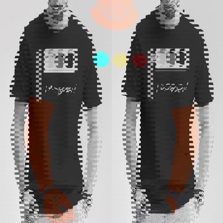 Traffic Light It's Green 信号機 メンズ レディース おしゃれ ユニーク おもしろ Tシャツ 面白い贈り物