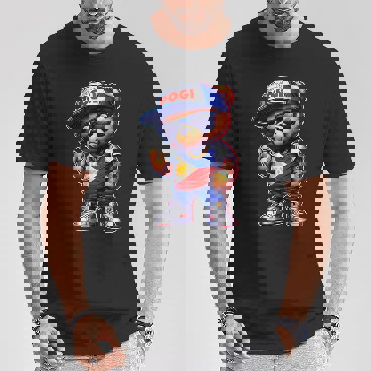 Unapologetically Pogi フィリピン国旗テディベア Tシャツ 面白い贈り物