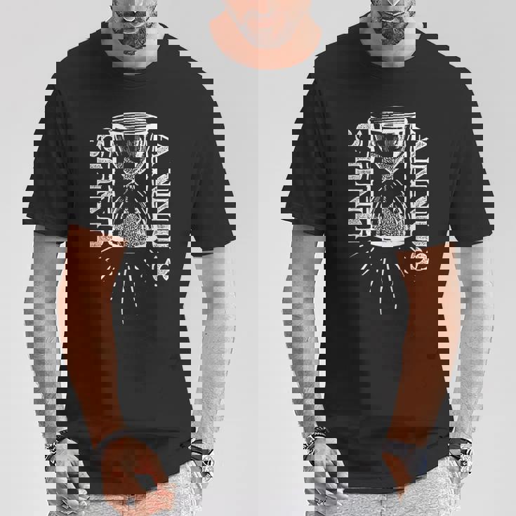 Unus Annus 砂時計 Tシャツ 面白い贈り物