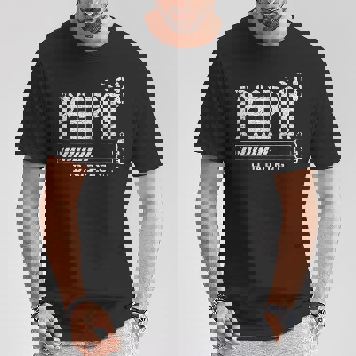 Uomo Futuro Papà Bambina Annuncio Per Papà Terzo Figlio Maglietta Regalos divertidos