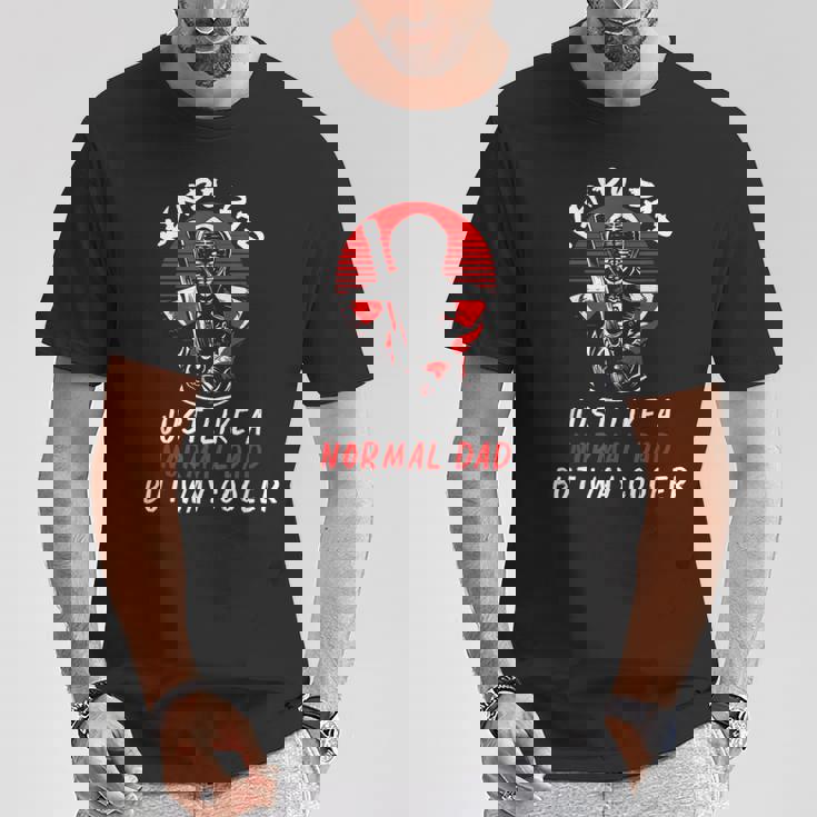 Uomo Kendo Papà Giappone Arti Marziali Padre Combattente Guerriero Giapponese Maglietta Regalos divertidos