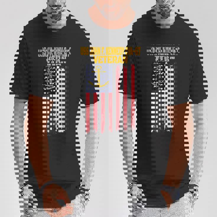 USS John F Kennedy CVA-67 Aircraft Carrier Veteran's Day T-Shirt Unique Gifts