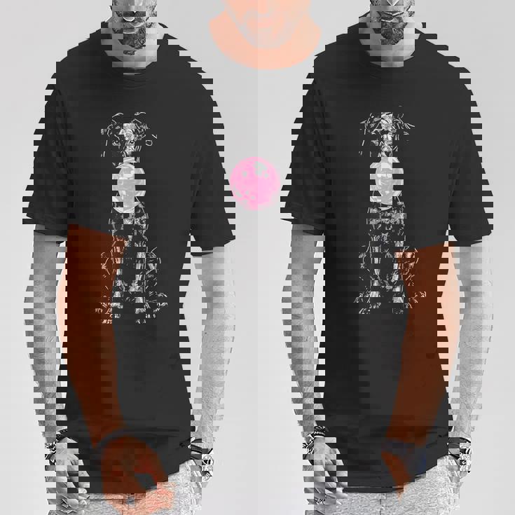 Vintage Dobermann Cheoffia Bolla Cane Papà Mamma Proprietario Maglietta Regalos divertidos