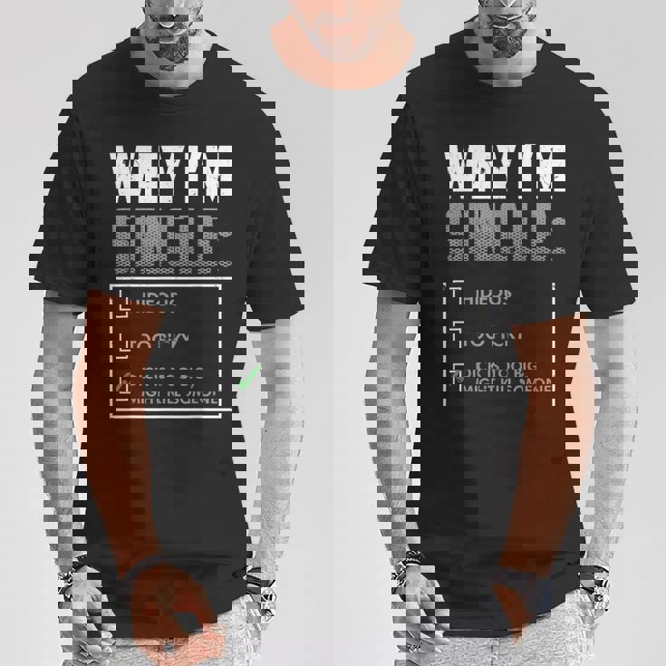 Why I Amingle Tシャツ 面白い贈り物